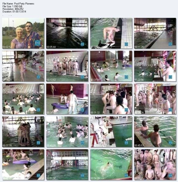 プールビデオでヌーディズムのこの驚くべき文化 | This amazing culture of nudism in the pool video [European naturism]