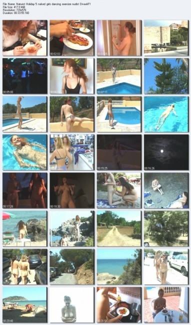 若い女の子のグループ裸泳ぎをヌーディストして休暇のビデオを楽しみます | Group of young girls nudist naked swim and enjoy your vacation video [European naturism]