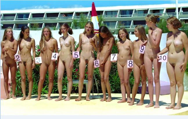 若い女の子ヌーディスト美人コンテストフランス | Young girls nudist beauty pageant France Purenudism photo (set 2) [European naturism]