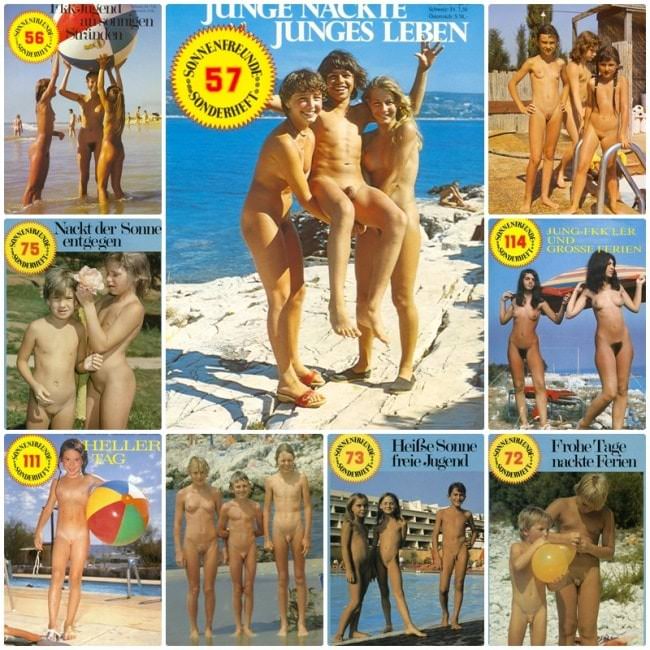 若い裸の若い命 - 若いヌーディストドイツの雑誌の写真 | Junge nackten junges leben - young nudists Germany magazine photos [European naturism]