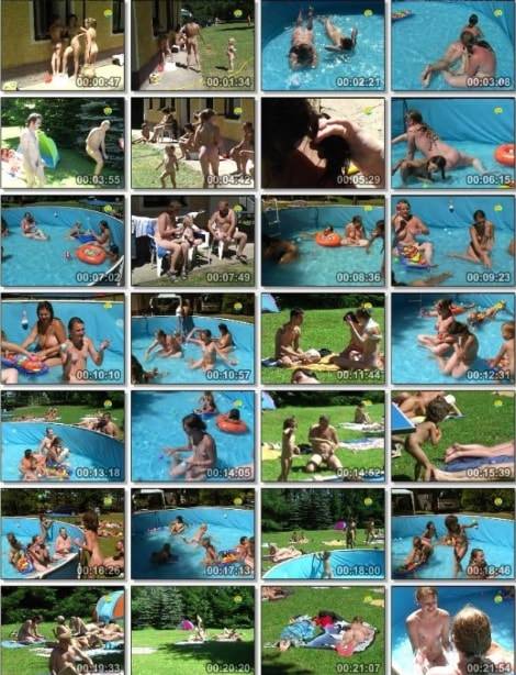 裸体主義屋外ビデオ - メリープールのダウンロード | Naturism outdoor video - Merry pool download [European naturism]