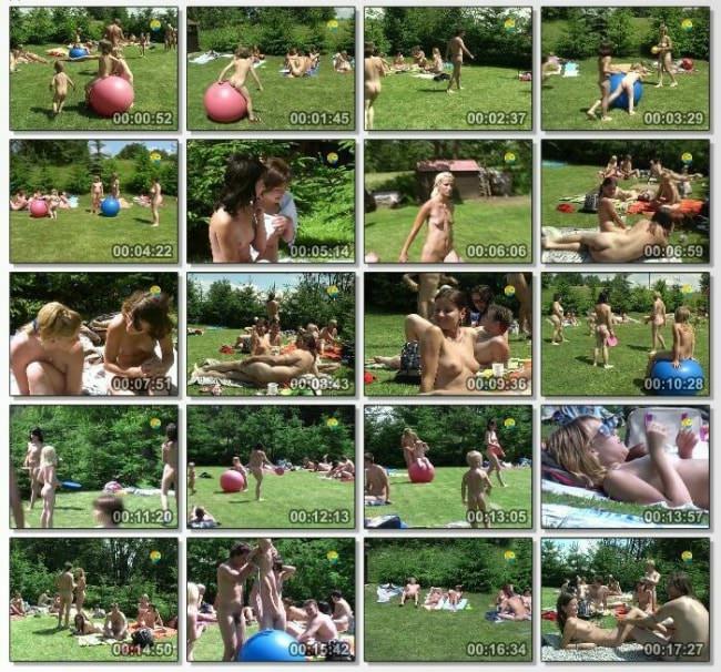 ヨーロッパのビデオの家族裸体主義ヌーディストキャンプ  | Family naturism nudist camp in Europe video [European naturism]