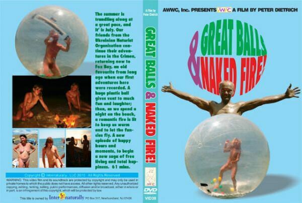 グレートボールと裸火 - 裸体主義についてのドキュメンタリービデオ | Documentary video about naturism - Great balls and naked fire [European naturism]