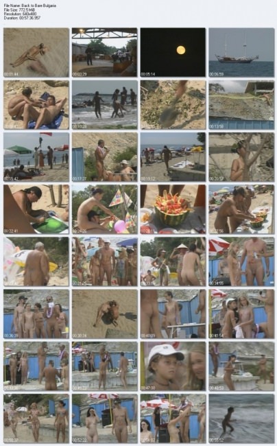 ブルガリアのビデオのヌードビーチでヌーディスト | Nudists on the nude beaches of Bulgaria video [European naturism]